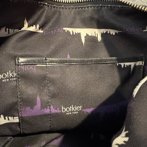 Botkier Leather Hobo Bag โ Dark Green Fringe & Stud Detail Zipper Detail - Picture 16 of 16